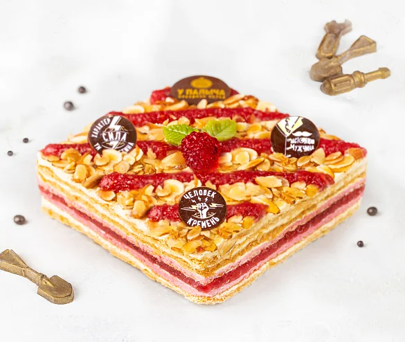Малиновый торт ко Дню отца 900 г От Палыча