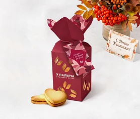 Печенье Имбирные сердечки с апельсином и лимоном 340 г