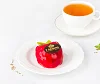 Снежная малина корпусный десерт в фруктовом геле 80 г
