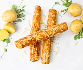 Слойка с картофелем и сыром 150 г