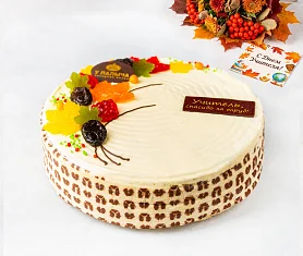 С черносливом оригинальный торт ко Дню учителя 1200 г От Палыча